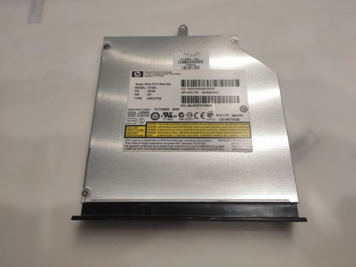 Оптический привод с крышкой заглушкой HP Compaq CQ61 GT20L