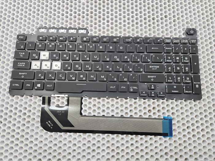 Клавиатура для Asus TUF Gaming F15 FX506HM с RGB