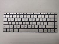 Клавиатура для HP Pavilion 14-ce серебристая с подсветкой бу