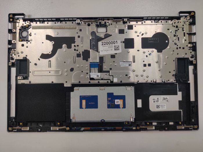Верхняя часть корпуса (топкейс)  с клавиатурой для Honor MagicBook Pro HBB-WAH9PHNL серебро
