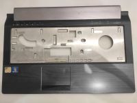 Верхняя часть корпуса (топкейс) Asus N53JG 13N0-KMA0401 13GN1I5AP030-1 крепления целые, нет футерок под приводом, нет тачпада