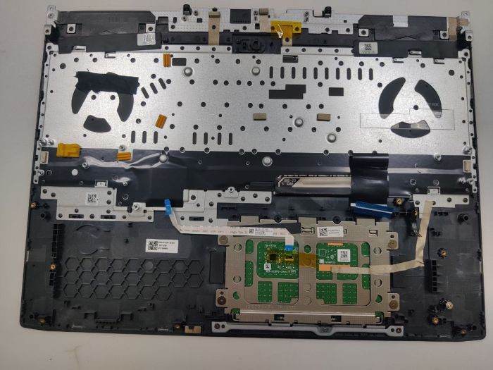 Верхняя часть корпуса (Топкейс) с клавиатурой и тачпадом для ноутбука Lenovo IdeaPad Gaming 3 16IAH7