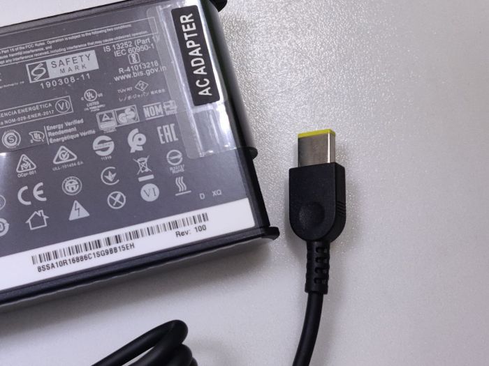 Блок питания, зарядное устройство для Lenovo 20v 8.5A 170W прямоугольный разъем