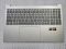 Топкейс (верхняя часть корпуса) для HP 15-FC 15-FD 15T-FD 15Z-FC TPN-Q286 с клавиатурой и тачпадом, серебристый