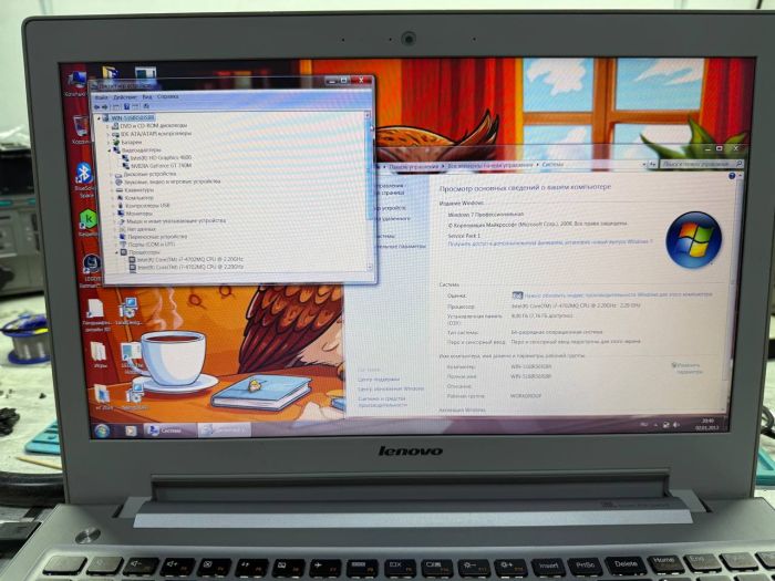 Материнская плата для Lenovo ideapad Z510 i7-4702 DDR3L GT740M 2GB NM-A181