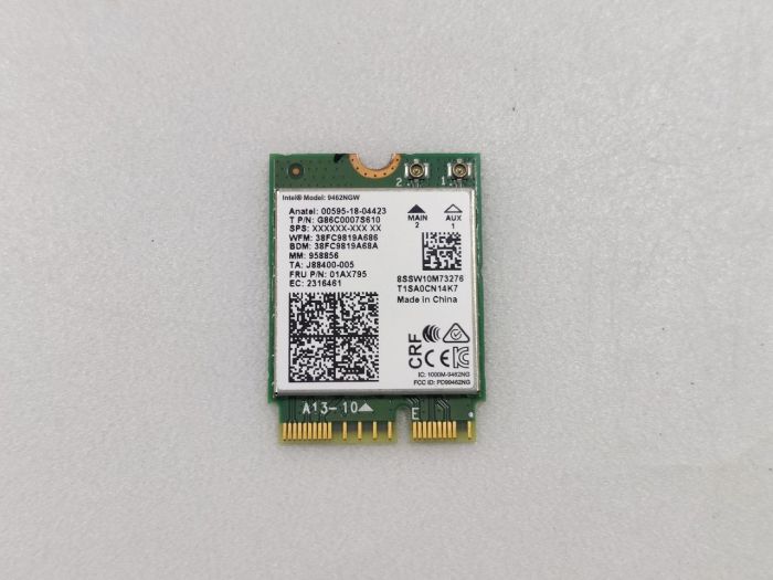 Модуль wi-fi Intel 9462NGW  для ноутбука  Asus Vivobook S15 S533E