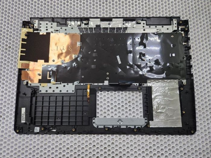 Верхняя часть корпуса (топкейс) с клавиатурой для ASUS TUF Gaming FX705 с красной подсветкой