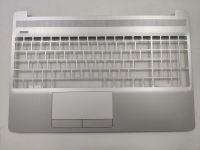 Верхняя часть корпуса (топкейс) для HP 15-DW серебро без клавиатуры