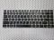 Клавиатура для ноутбука Asus A42, K42, UL30 с серебристой рамкой