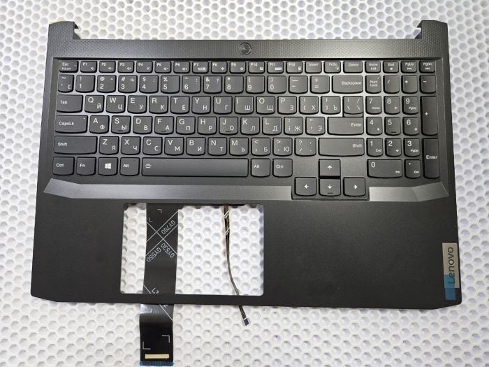 Верхняя часть корпуса (топкейс) для ноутбука Lenovo IdeaPad Gaming 3 15ACH6 , 15IHU6 с клавиатурой