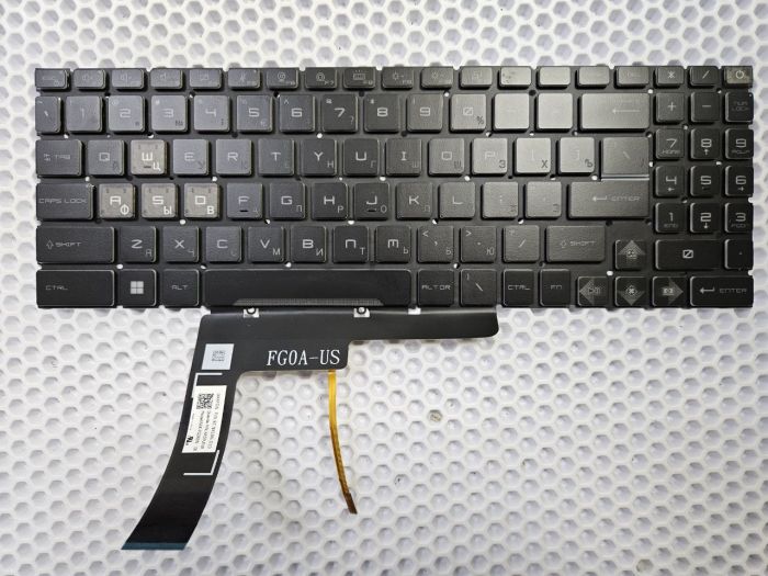 Клавиатура для MSI Katana 17 B12VEK с RGB подсветкой