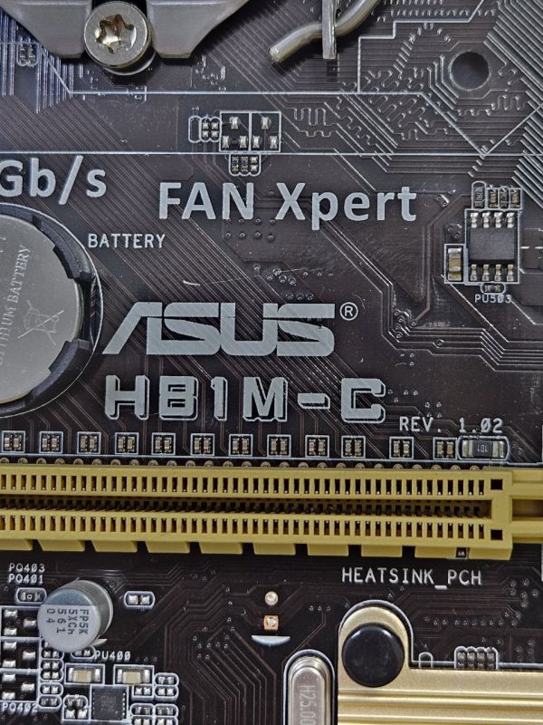 Материнская плата ASUS H81M-C с Pentium в наличии с процессором G3460 LGA1150