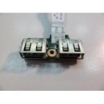 Плата с разъемами USB p/n 6050A2343101 для ноутбука HP 620