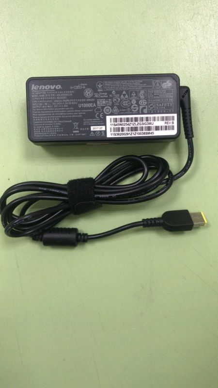 Зарядка для ноутбука Lenovo 20V 3.25A (65W) прямоугольный разъем