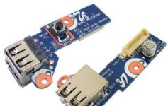 Дочерняя плата с кнопкой включения и USB-разъёмами BA92-05996A