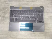 Топкейс для ноутбука huawei matebook X WT-WX9 WT-W19  13N1-1RA0B220A18  9C-N11RK00P0  С клавиатурой NSK-310BU 0KN1-1R1RU13  Русские буквы  С динамиками  С тачпадом  Без кнопки включения  Цвет темно серый  Новый, оригинальный