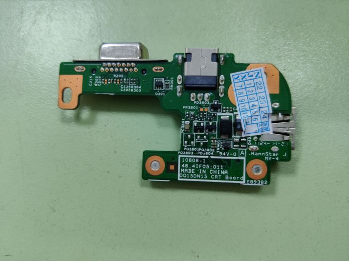 Плата с разъемом питания Dell 5110