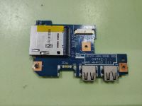 Плата USB, картридера, JE70-DN USB BD 09762-1 48.4HP02.011, 50.4HV07.001 Acer Aspire 7551G, 7741 eMachines G640