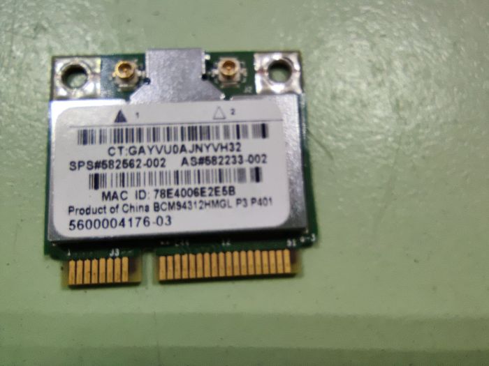 Wi-Fi модуль Broadcom BCM94312HMG HP 4525s