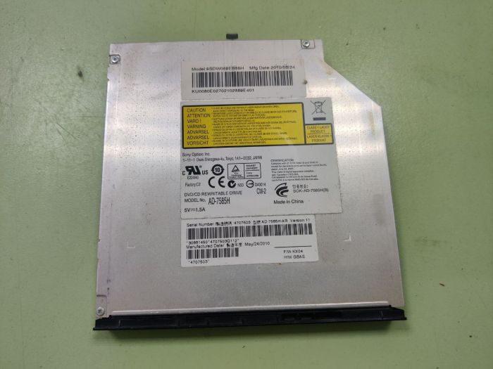 Оптический привод с заглушкой AD-7585H Acer Aspire 4736