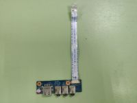 Плата USB и AUDIO разъемов для ноутбука DNS W370ST 6-71-W35S8-D01 W370ET 0170717 с шлейфом