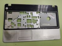Топкейс (палмрест) верхняя часть корпуса eMachines E440, E640, E730 AP0CA000210 с тачпадом, сильно потерт в углу, царапины