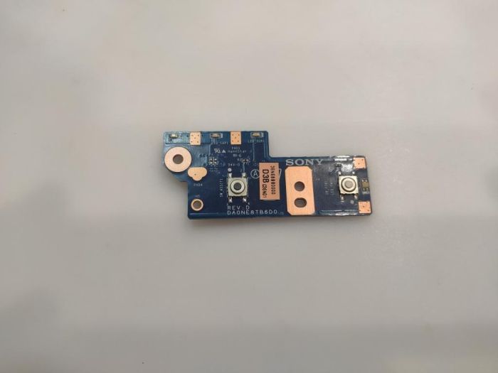 Кнопка включения DA0NE8TB6D0 ноутбука Sony VPCEF, PCG-71511V без шлейфа