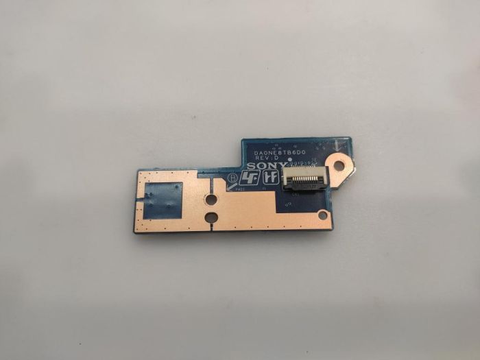 Кнопка включения DA0NE8TB6D0 ноутбука Sony VPCEF, PCG-71511V без шлейфа