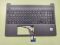 Верхняя часть корпуса (топкейс) HP 15s-eq 15s-fq с разбора, серый