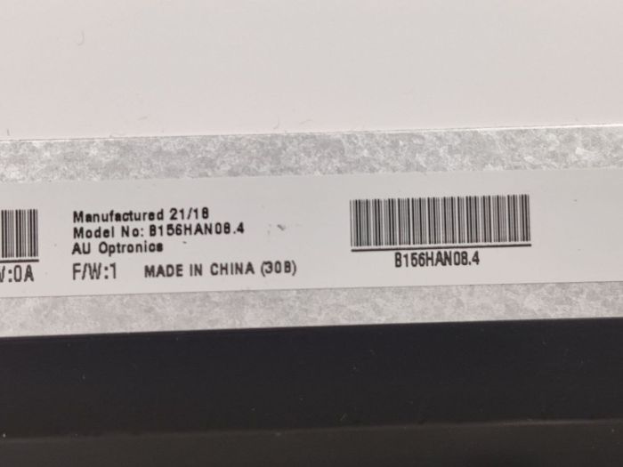 Матрица B156HAN08.4 40 Pin eDP/1920x1080/AHVA/матовое/без креплений б/у