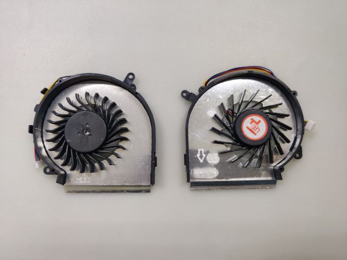 Комплект вентиляторов GPU+CPU для MSI GE62VR GE72VR