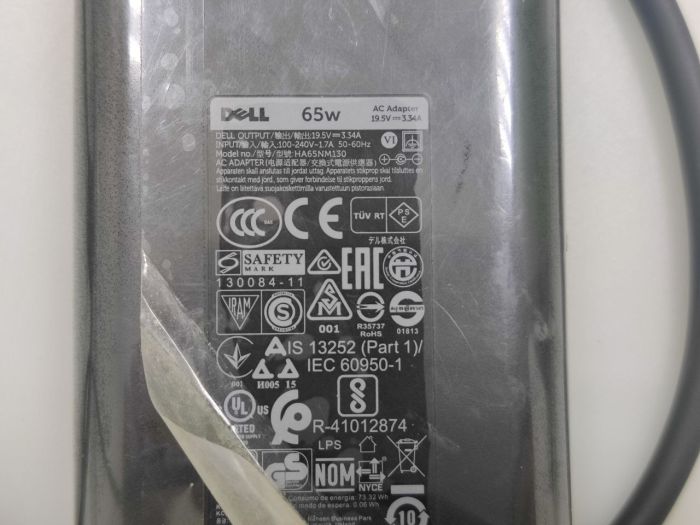Зарядка Dell 19.5 V 65w 3.34A 7,4x5мм с иглой оригинал