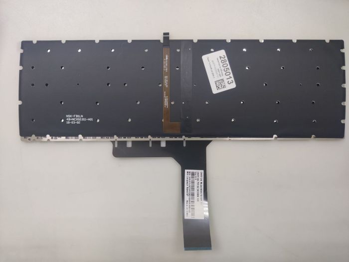 Клавиатура для MSI GF75 Thin 8RC с красной подсветкой