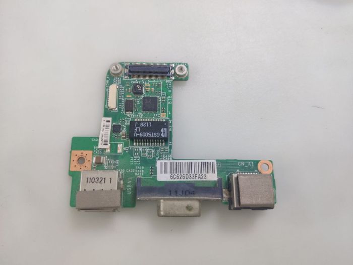 Плата дочерняя с разъемами VGA, LAN, USB для ноутбука MSI GE620 / MS-16G5 116G5A-2.0