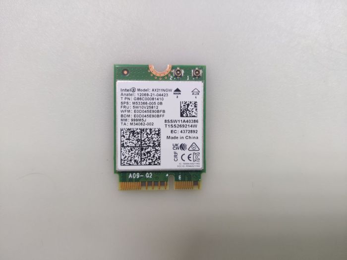 Модуль Wi-Fi + Bluetooth AX211NGW 2,4G/5G/6 ГГц  для Lenovo Legion S7 16IAH7