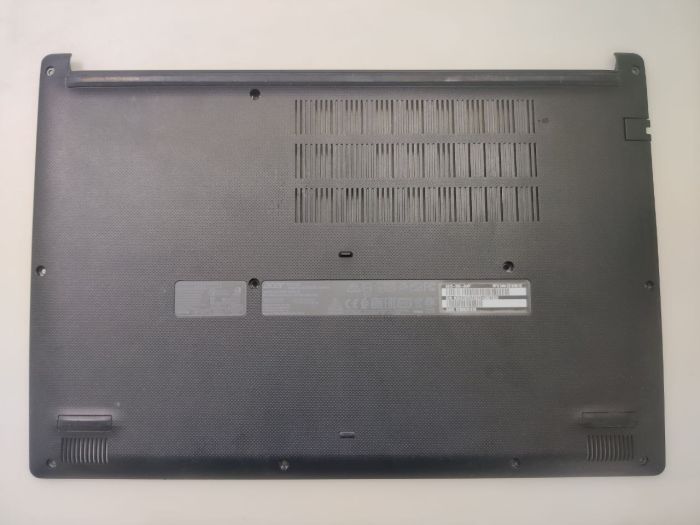 Нижняя часть корпуса (поддон) для ноутбука Acer Aspire 3 A315-55G черный EAZAU00701A TFQ35ZAUBATN 19FB9307601 1MI5ZZZ0176 60HG2N7001 60.HG2N7.001