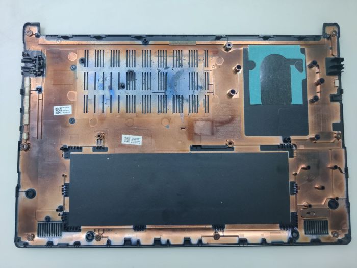 Нижняя часть корпуса (поддон) для ноутбука Acer Aspire 3 A315-55G черный EAZAU00701A TFQ35ZAUBATN 19FB9307601 1MI5ZZZ0176 60HG2N7001 60.HG2N7.001