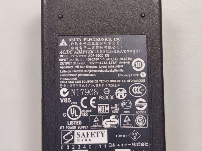 Зарядка для ноутбука Acer 19V 4,74A (90W) 5,5х1,7мм БУ