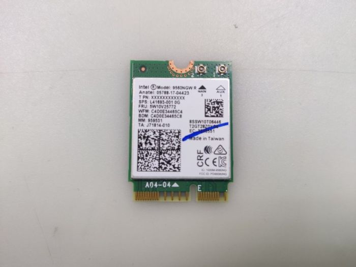 Модуль wi-fi 9560ngw Lenovo IdeaPad 3 15IAU7