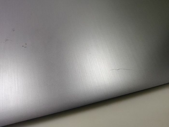Крышка матрицы Lenovo Ideapad 3 15IAU7 AP21P000100 серая царапины