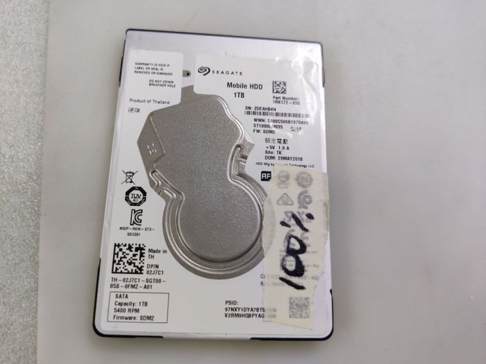 Жесткий диск Seagate 1ТБ ST1000LM035 бу, 100%