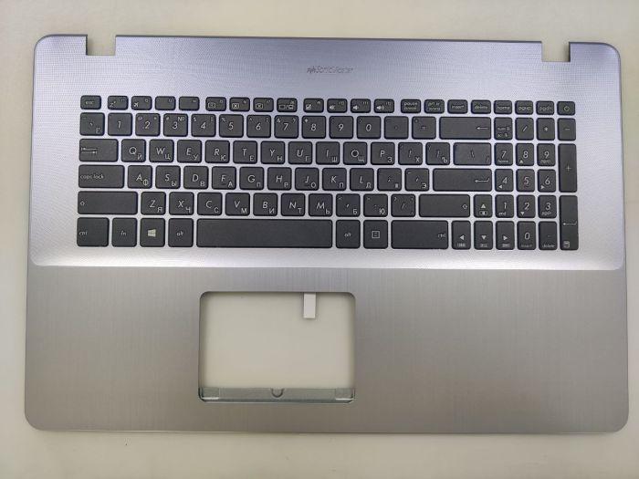 Топкейс для ноутбука Asus X705 X705BA X705NA с голубым отливом